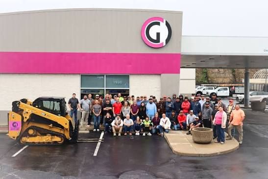 Gunter Construction team outside their new office